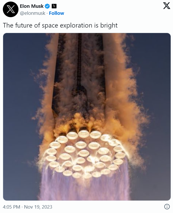 사진이 멋져서 퍼옴 ㅋㅋㅋ그렇다고 제가 이제 일론을 좋아하는건 아닙니다...