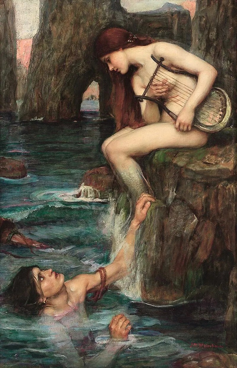 《The Siren》, 존 윌리엄 워터하우스