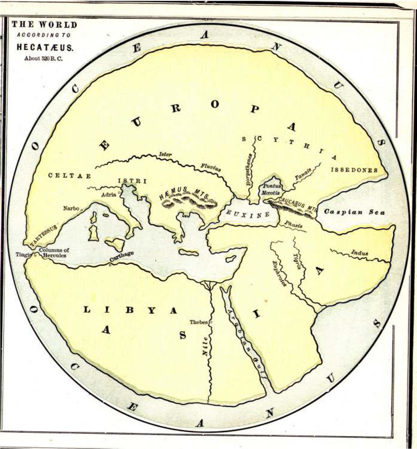 아낙시만드로스의 지도
