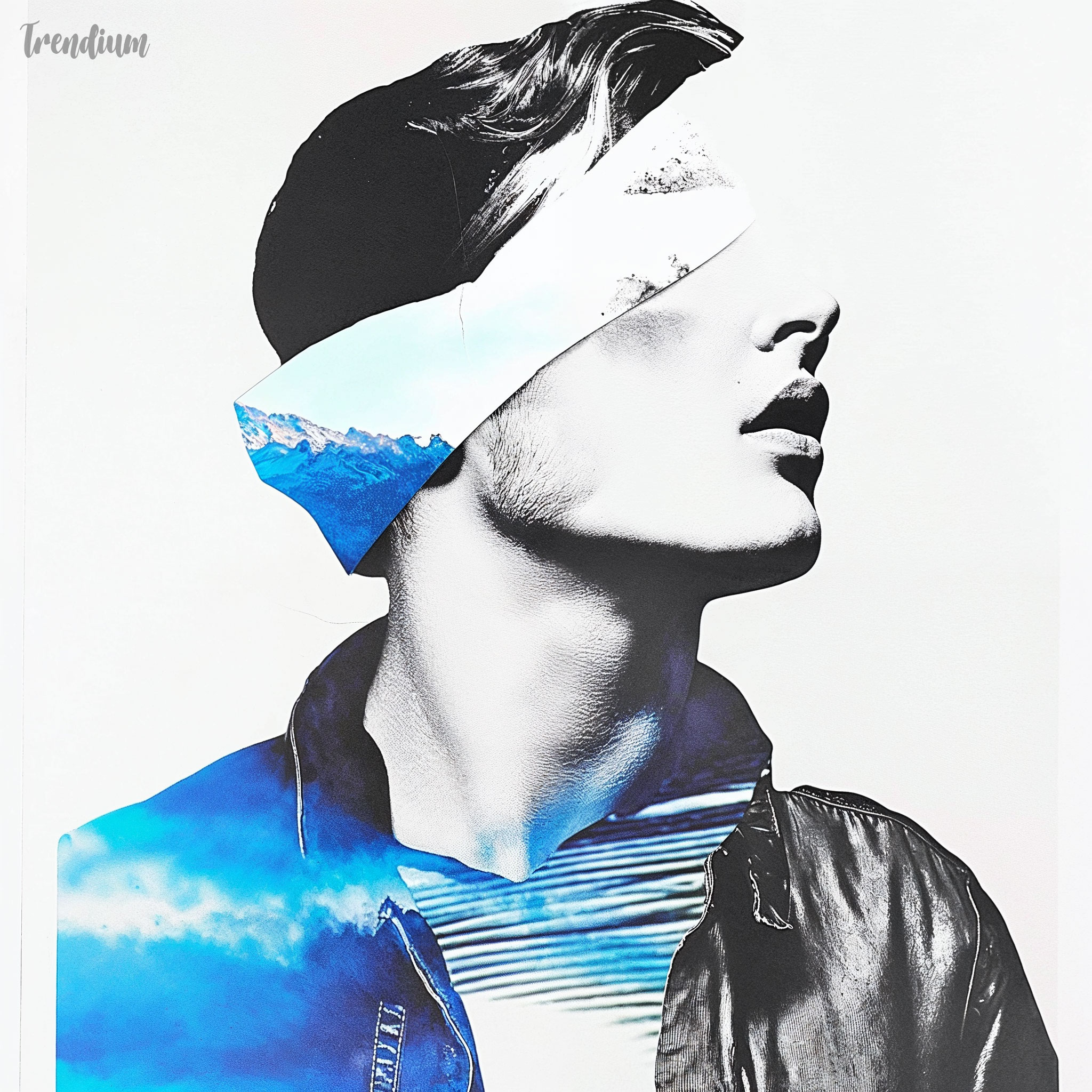 [prompt] hand-drawn zine cover, grunge collage style, punk typography, layered paper, torn edges, high contrast black and white --sref 1737532010