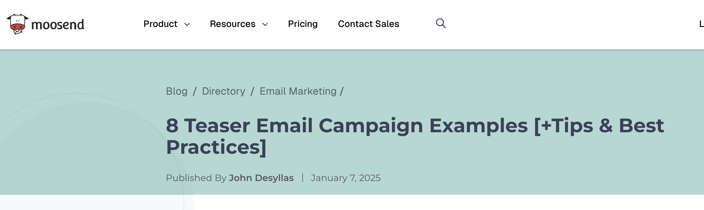 제품이나 신서비스를 일부만 살짝 공개해 호기심과 기대감을 높이고, 출시 전 관심을 집중시켜 출시 후 판매로 이어지게 하는 '티저 이메일 전략'을 알렉스 홀모지가 공격적으로 활용하고 있다.(출처: Moosend)