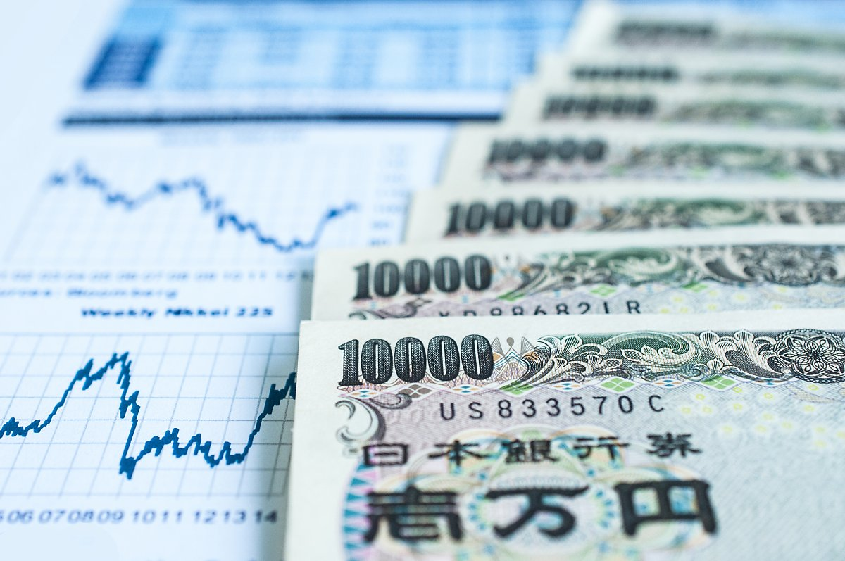 일본은행, 돈의 힘! 셔터스톡