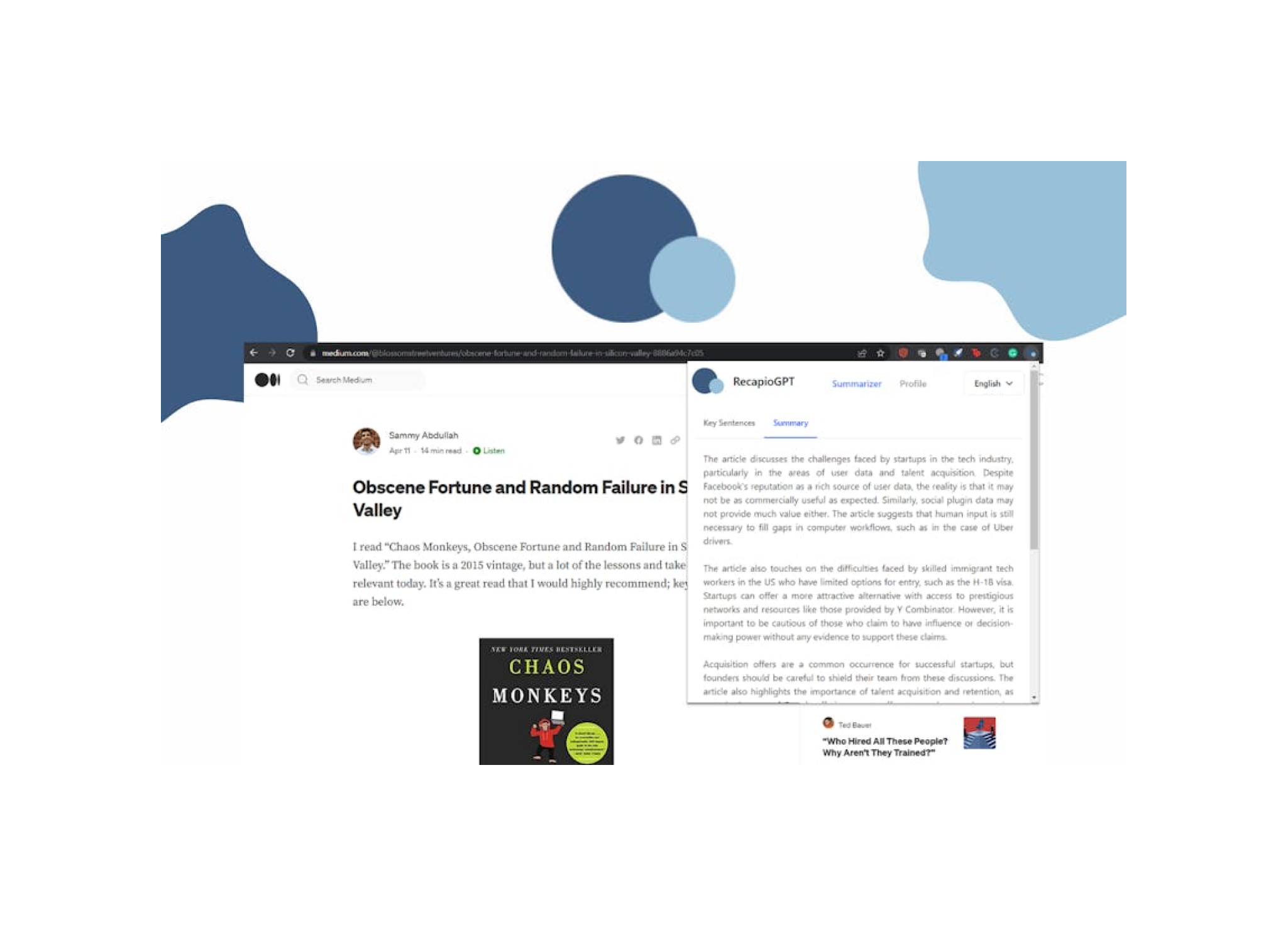 AI Alfred의 초기 랜딩 페이지