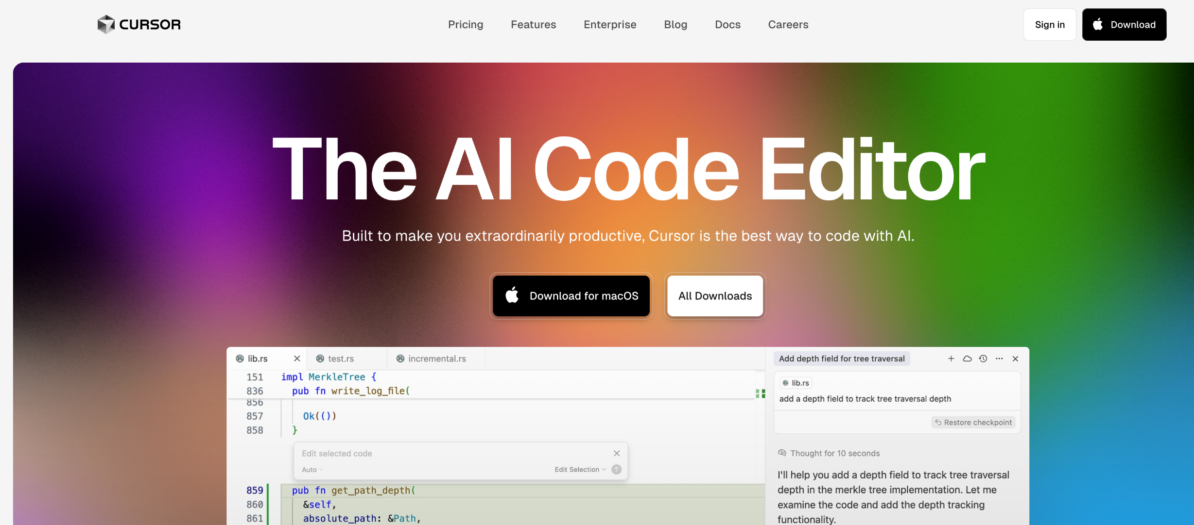 AI로 코딩의 허들을 낮춘 혁신적인 코드 에디터