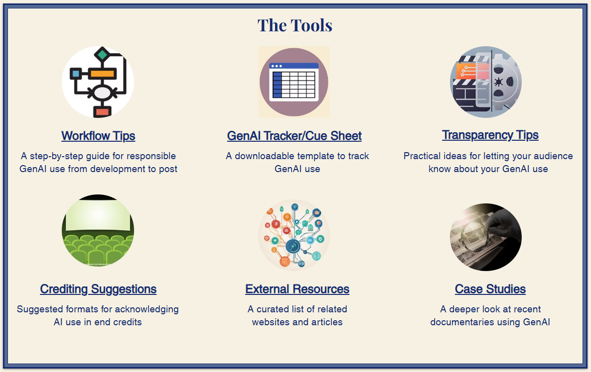 <생성형 AI 툴킷> 온라인 접속 화면 (출처: APA 홈페이지)