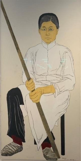 이화림의 초상화 ⓒ 윤석남