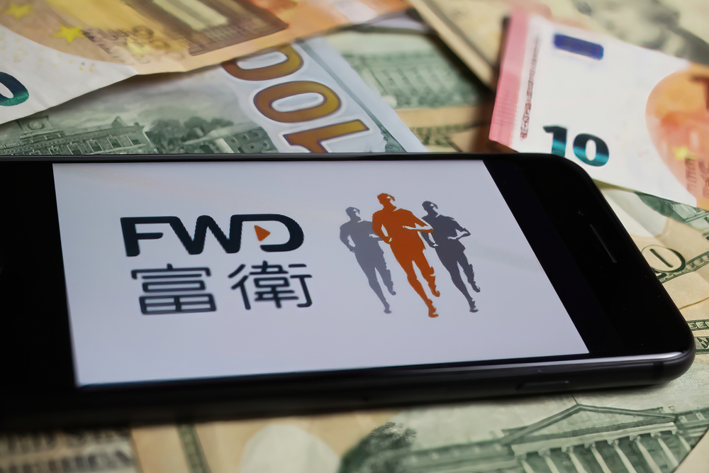 홍콩 기반 보험사 FWD. 셔터스톡