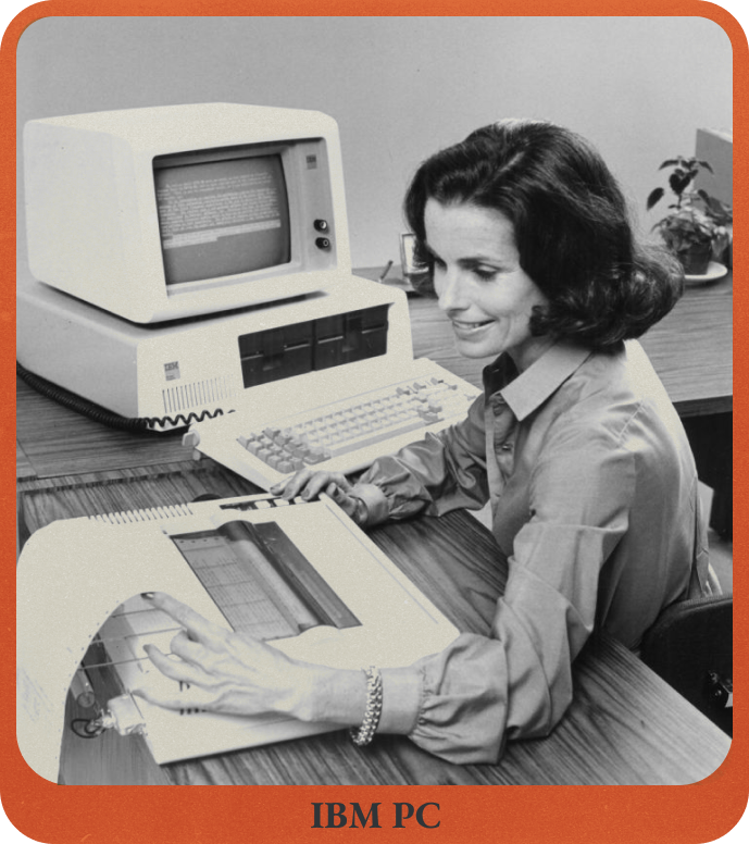 <b><i>Figure.15 </i></b>IBM PC ⓒIBM