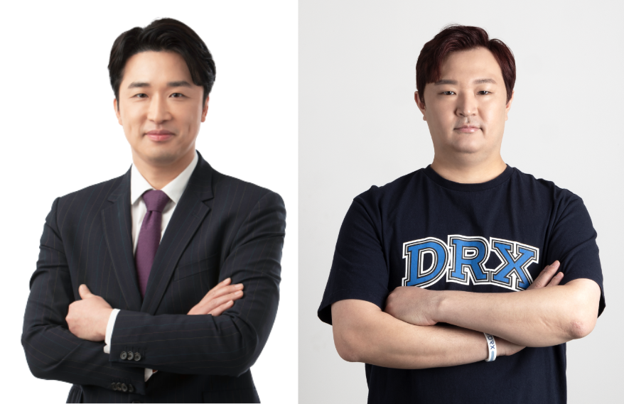 DRX 박정무 대표(좌), DRX 양선일 대표(우)