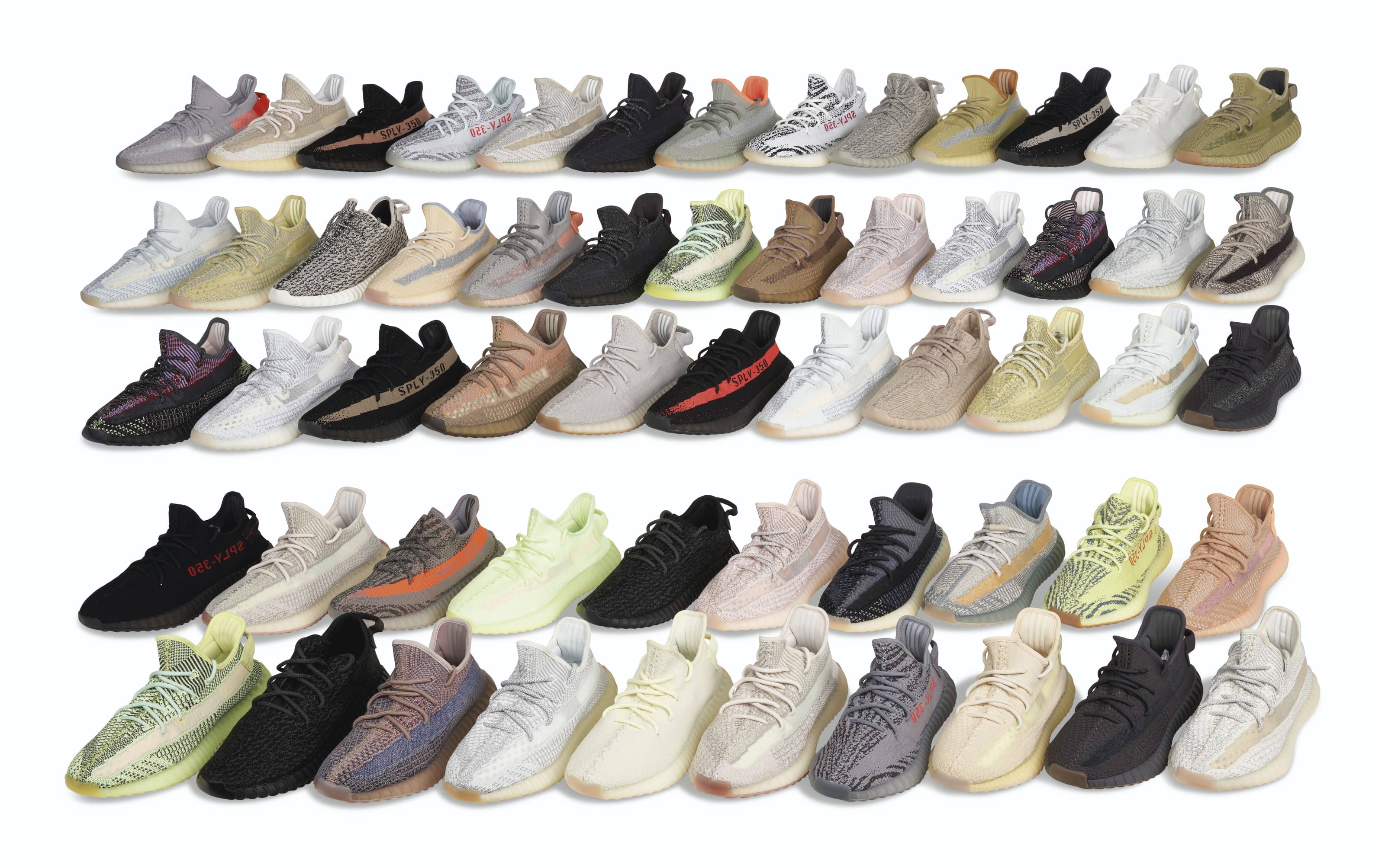 A Complete Collection of adidas YEEZY 350 Sneakers