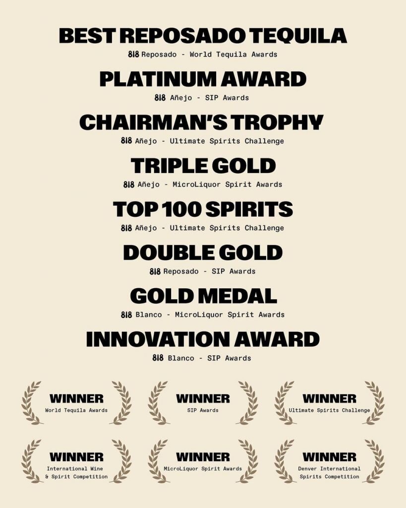 818 데킬라가 우승한 대회