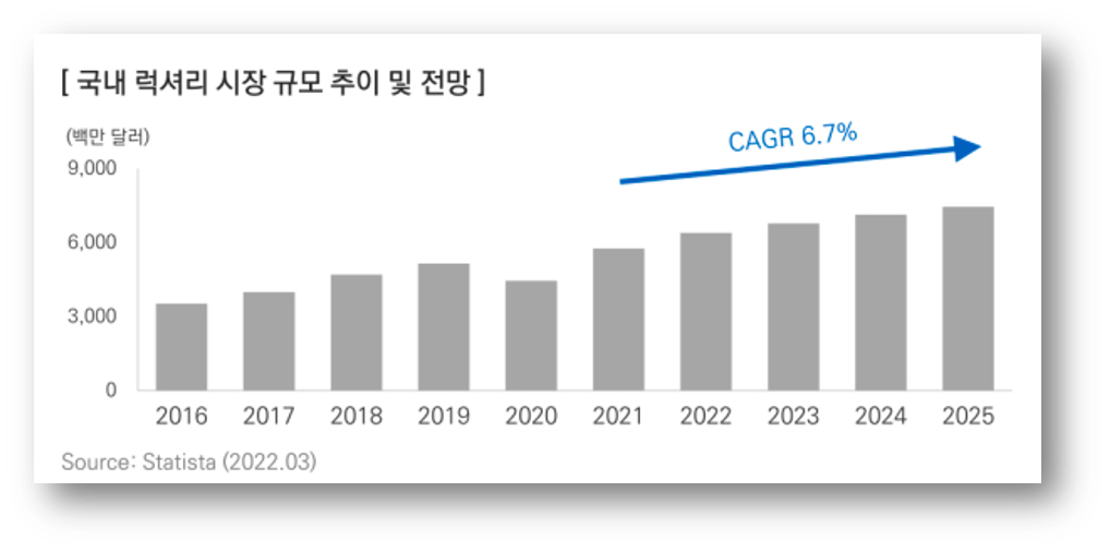 출처 : 삼정KPMG '럭셔리 시장을 이끄는 뉴럭셔리 비즈니스 트렌드' 보고서