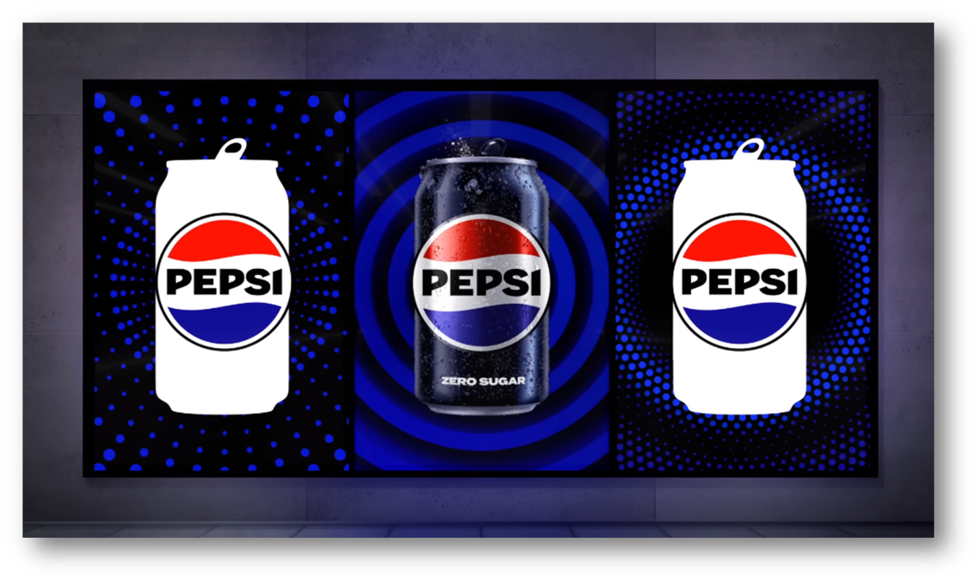 출처: 유튜브 동영상 New Logo and Visual Identity Announcement | Pepsi