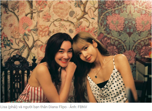 리사(우측)과 절친 다이애나 플리포