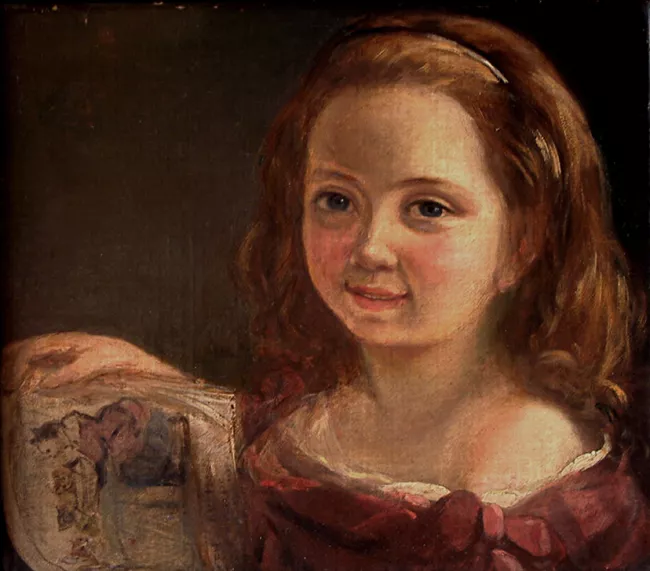 7살 에이다의 초상 ⓒ Wikimedia Commons/Public Domain