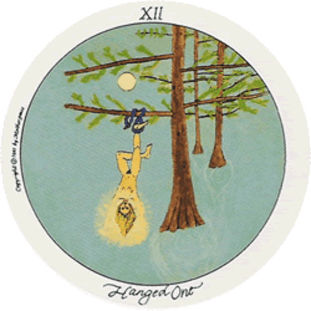 타로카드 12번, 핵맨 (매달린 사람)의 이미지 