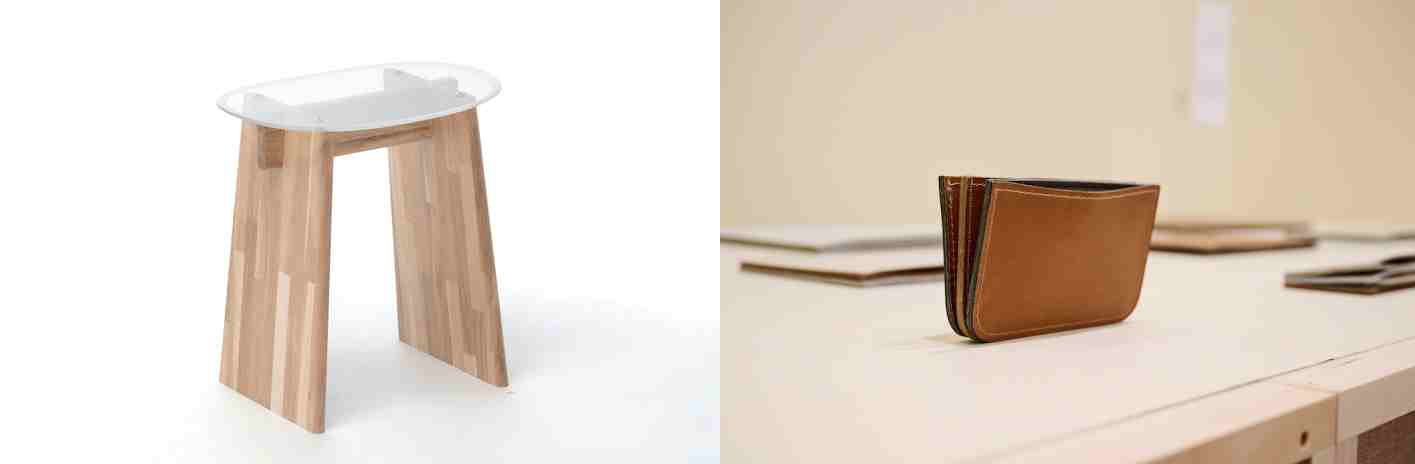 퇴직한? 비행기에서 탄생한 카드 지갑은 화물칸의 시트를 활용했다고 해요.