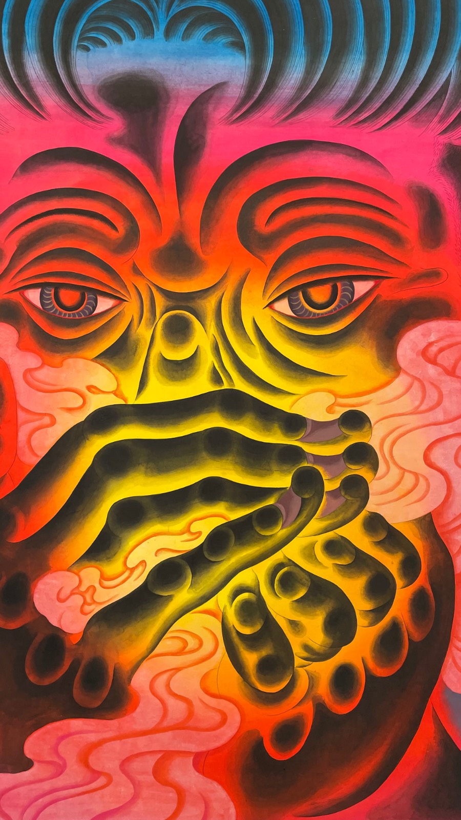 쳉 치엔잉, “Oracle”(2025) 부분, ⓒ차영우