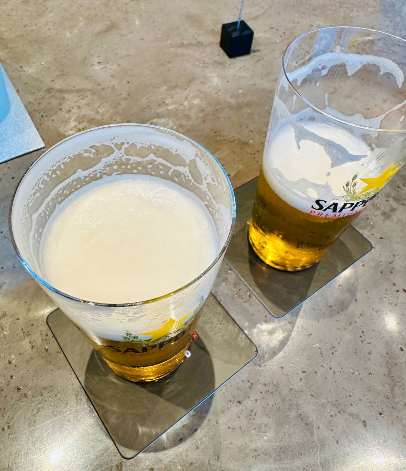 먹는 내내 살아 있는 크리미한 거품~ @헤이즈진