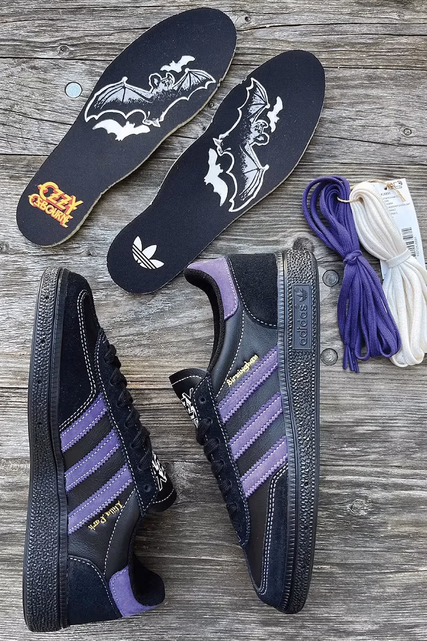 오지 오스본 x 아디다스 버밍엄 한정판 스니커 공개