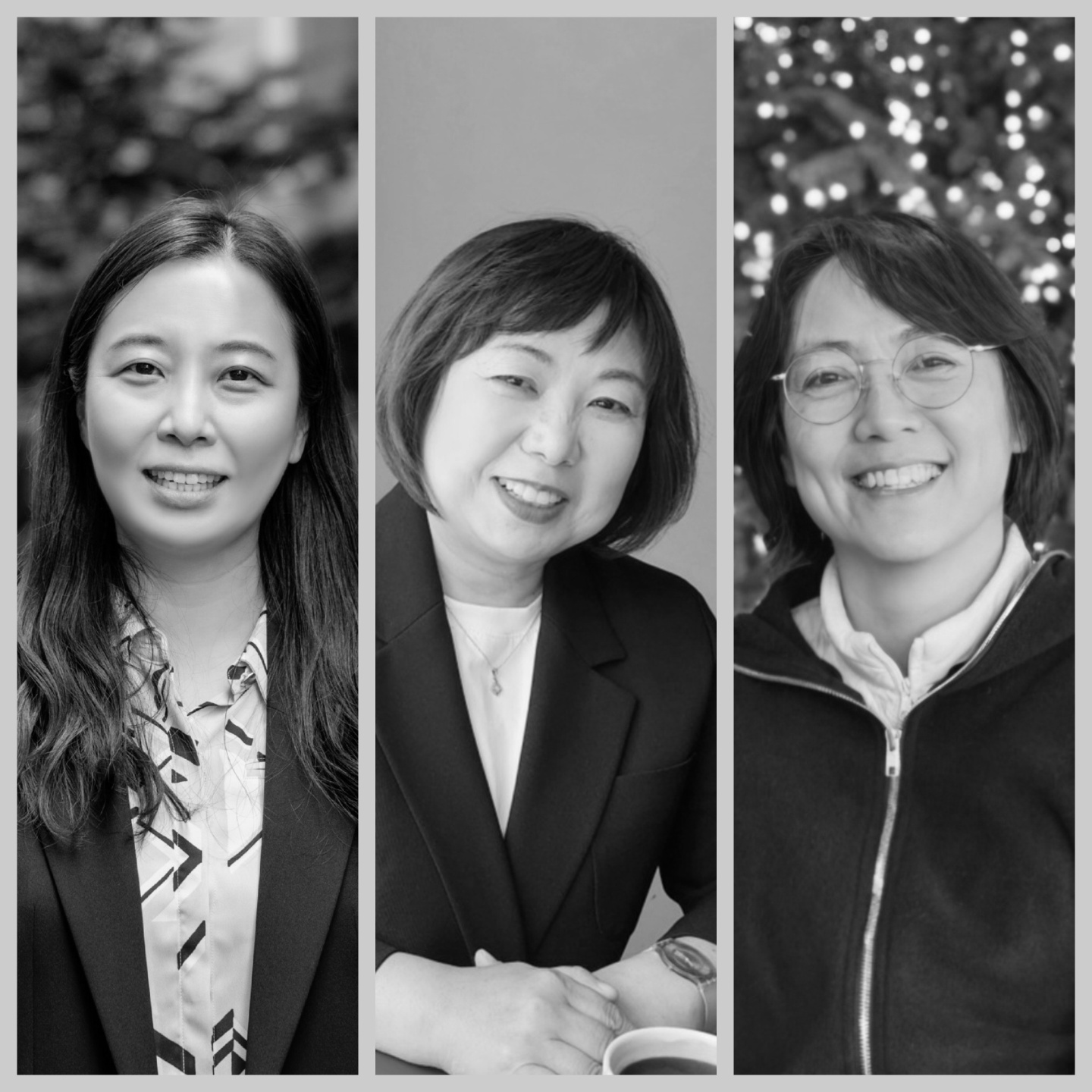 왼쪽부터 김혜경 목사님, 이지연 사서님, 이현지 목사님 (가나다순)