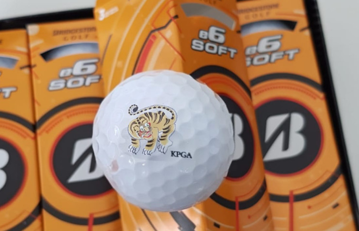 KPGA 기념 로고 골프공