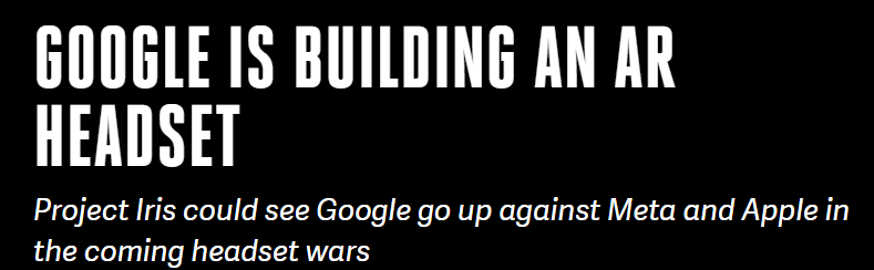 Google is building an AR headset - The Verge