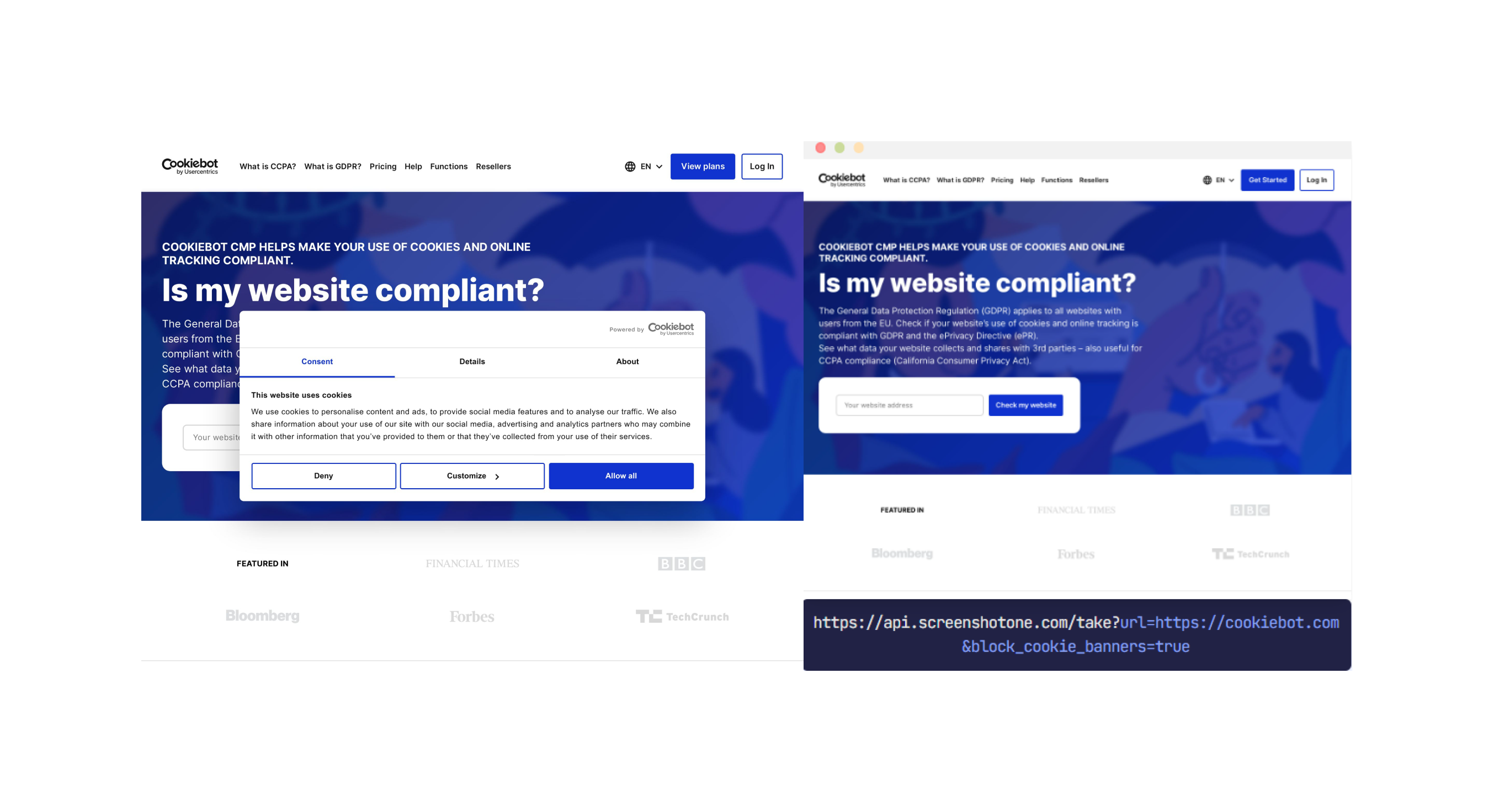 Take clean screenshots