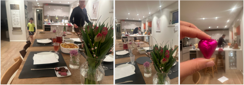 해피 발렌타인. 정작 파리에서 산 티세트는 어디 분명 잘 모셔? 뒀는데 찾지 못해 주지 못했다. 음... 3년은 보관가능하다고 했으니 그 안에 찾으면 된다는 ㅎㅎㅎ