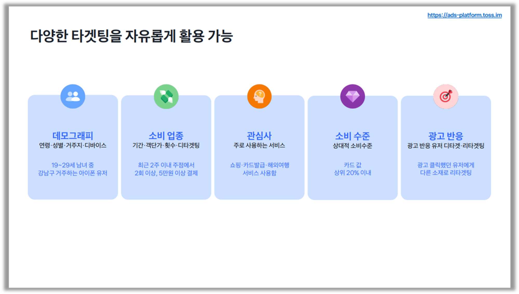 출처 : 토스 광고상품 소개서