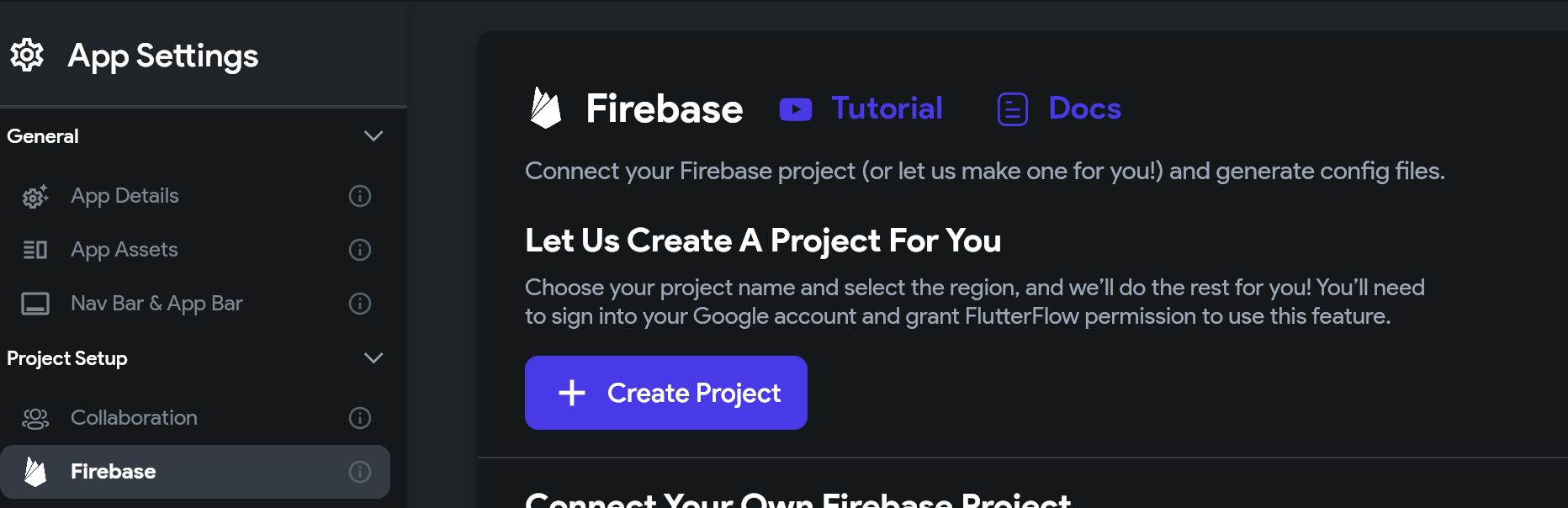 최근에 생긴 Firebase Project 만들기 기능. 