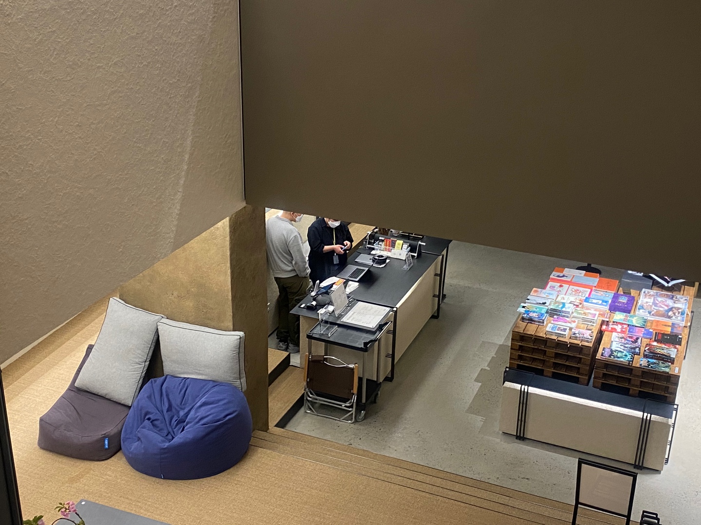 편해보이는 빈백공간