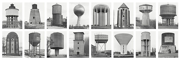 <Water Towers> 1963–80 출처: 메트로폴리탄미술관