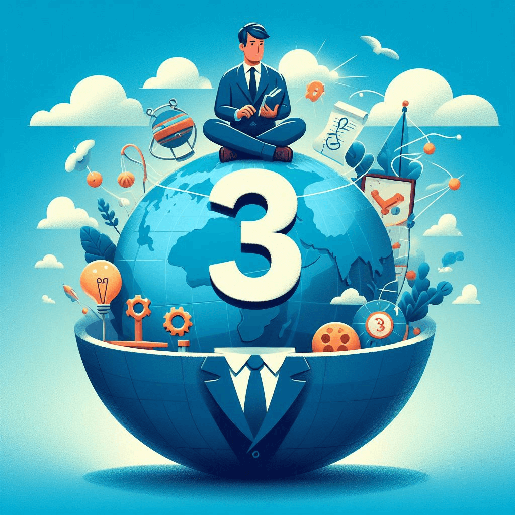 브라이언 트레이시(Brian Tracy)의 3의 법칙의 썸네일 이미지