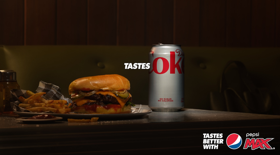 펩시의 Pepsi Max 'Tastes Better' 캠페인