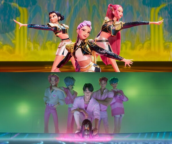 [출처: 넷플릭스] 헌트릭스와 사자보이즈