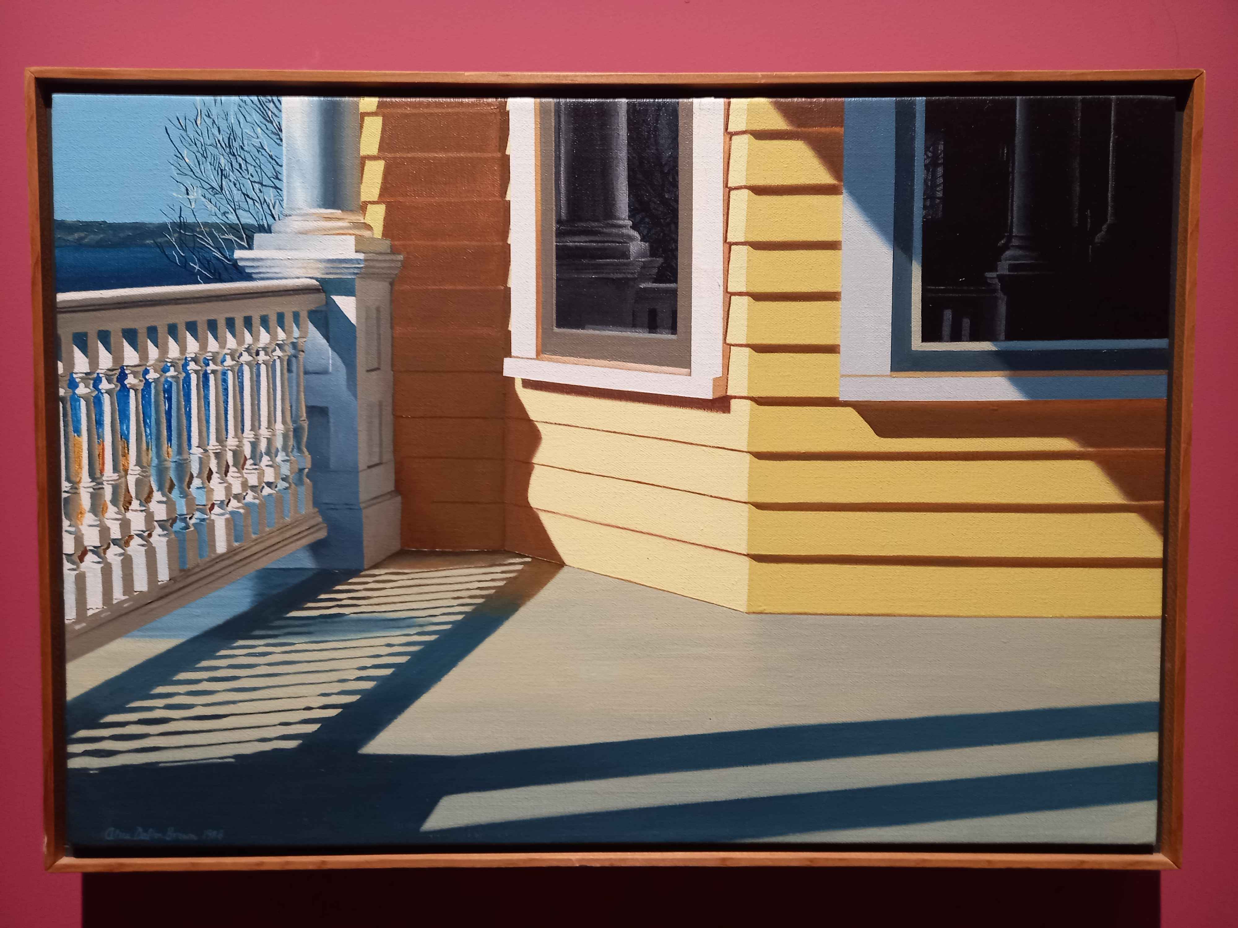 My Golden Cornder, Alice Dalton Brown, 1988, Oil on canvas