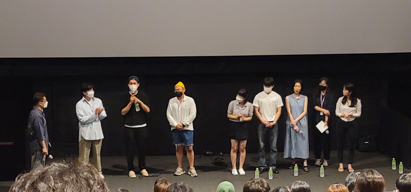 너무 뜨거운 바람, 스톤 하트, 스왈로우의 감독,배우들이 참여하는 GV도 있었습니다