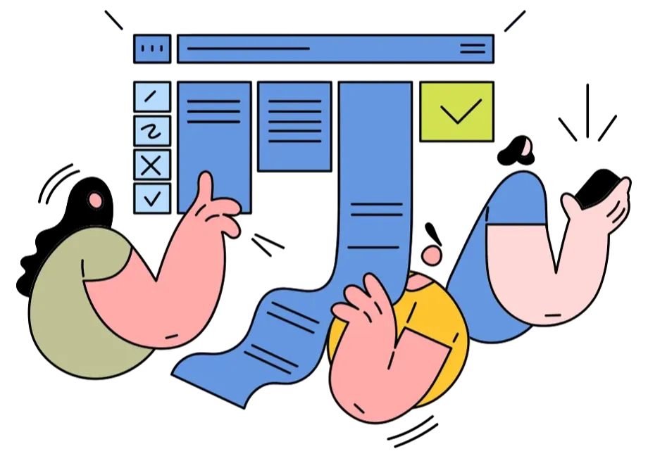 [출처: 미리캔버스] 이력서에 담을 핵심 경험 선정 기준.