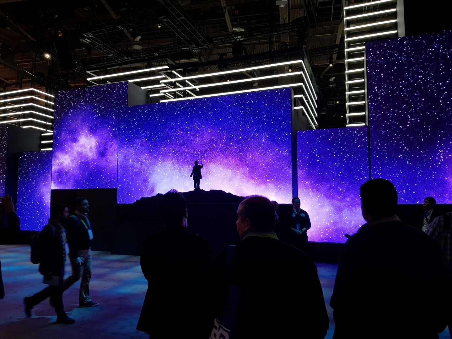 2018년 CES에서 찍은 사진...