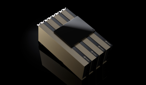 엔비디아가 AI · HPC 구동을 위한 서버 제품&nbsp;NVLink 기반 H200 NVL을 공개했다. [사진: 엔비디아]