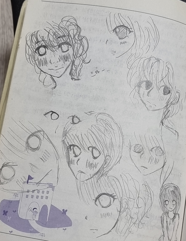 하라는 공부는 안하고..?! 그림 그리던 고딩 자유