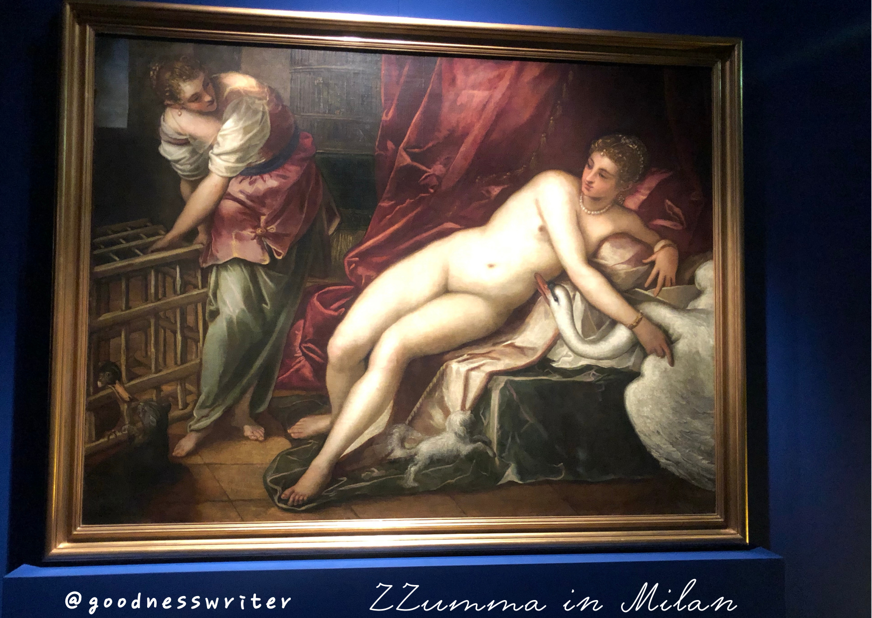 Jacopo Tintoretto, 1550~1560 (Leda and the Swan)