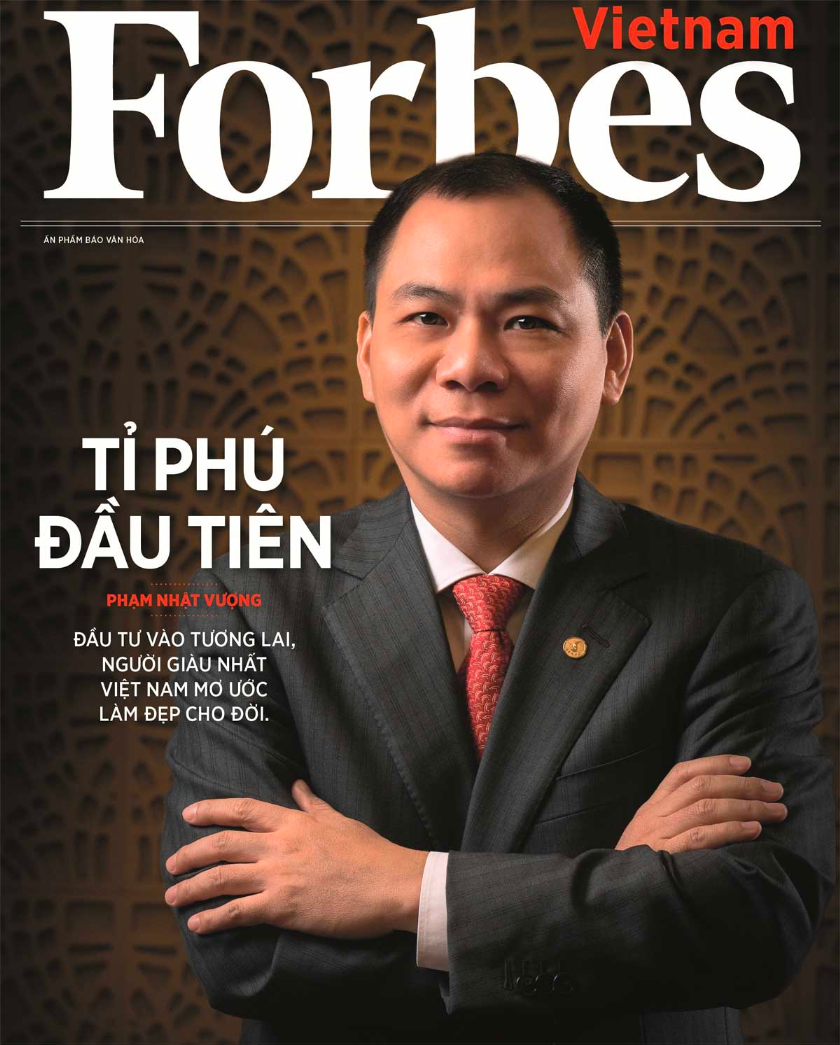 VinGroup 회장 Pham Nhat Vuong, 출처: Forbes Vietnam