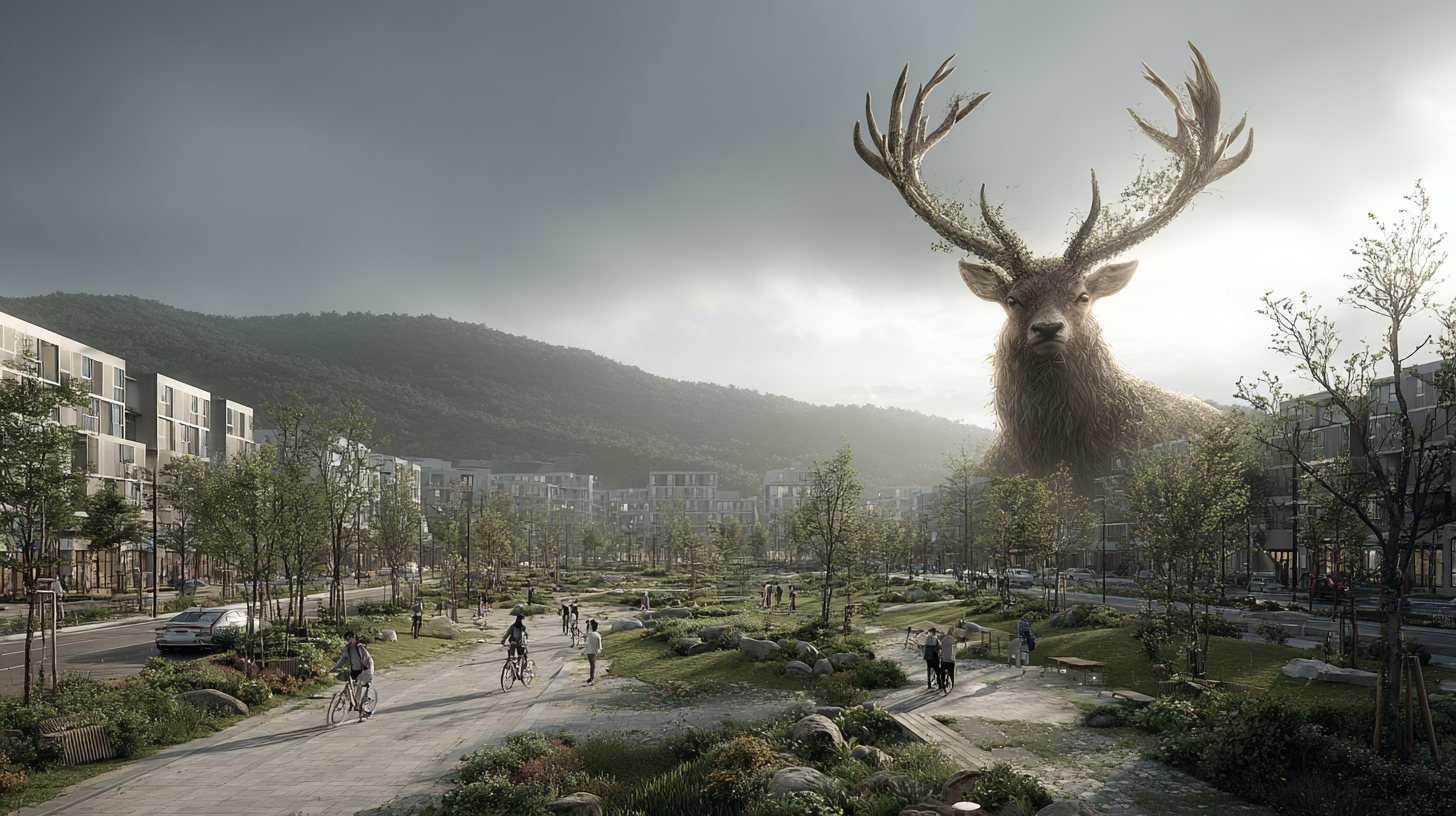 은평구 사슴 신