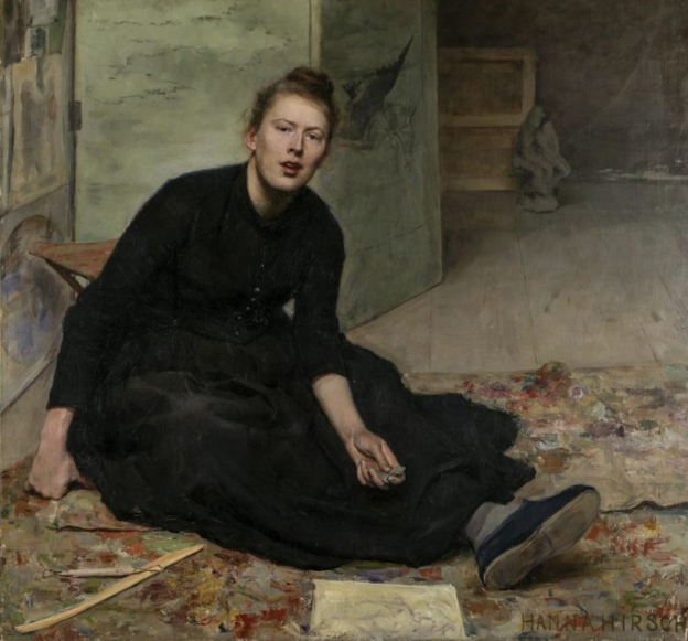 한나 히르슈_화가 베니 솔단(Artist Venny Soldan-brofeldt),1886-1887