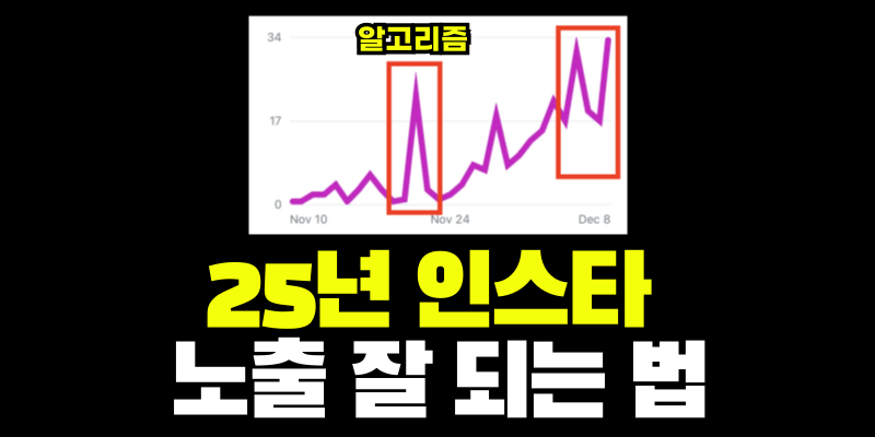 ⚡️2025 인스타 알고리즘 떡상하는 법⚡️의 썸네일 이미지
