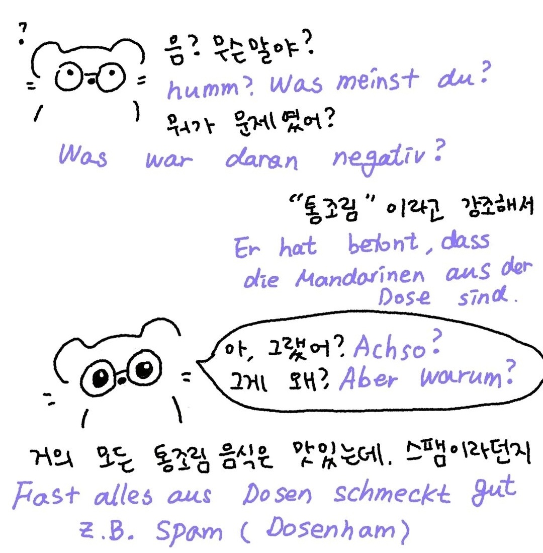 인스타 독일어 툰2