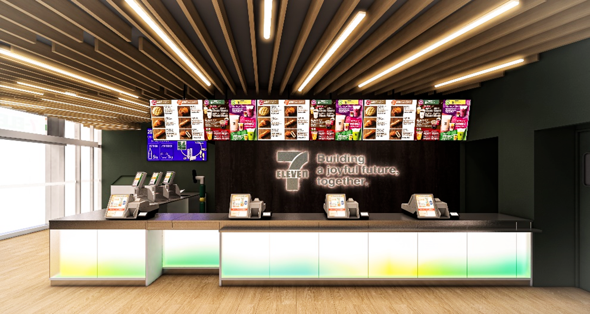 이번 오사카 박람회 내에서의 '세븐 일레브' 매장