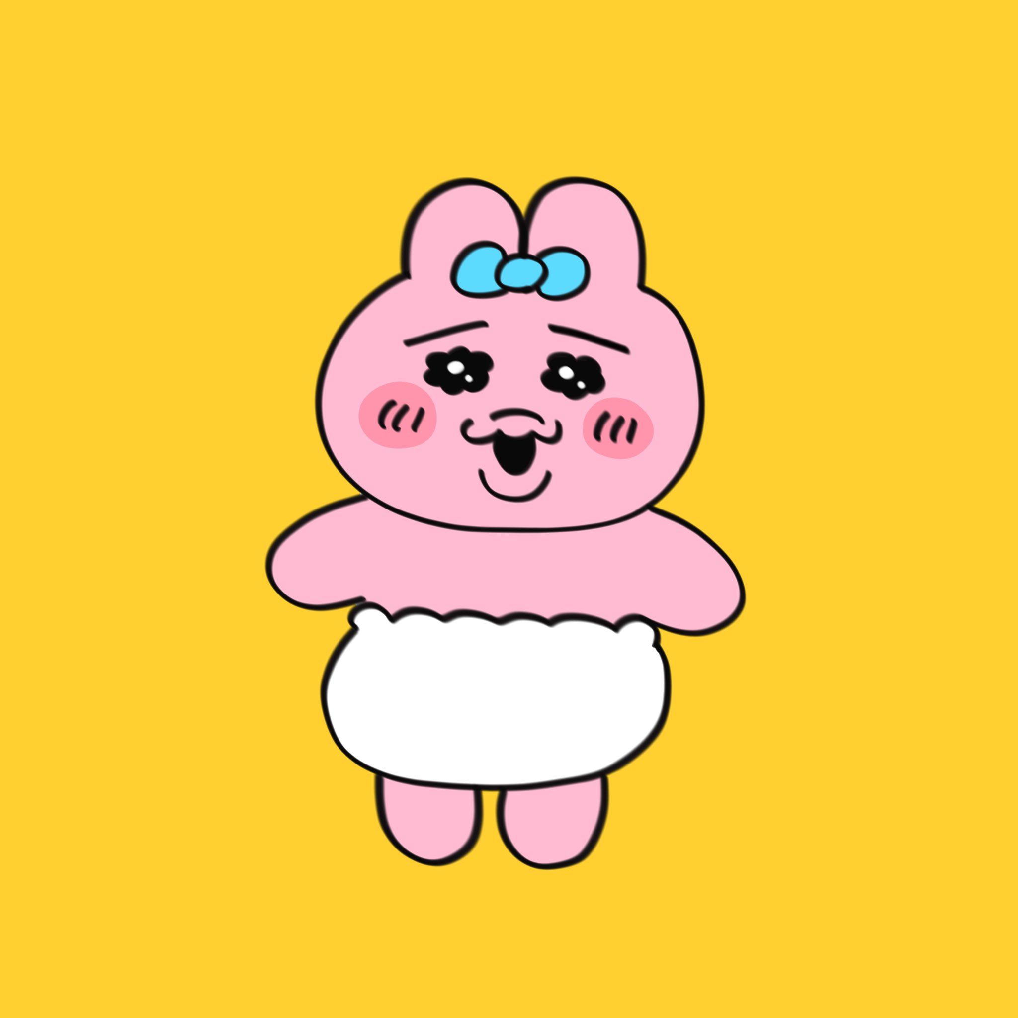 출처 - '오판츄우사기' 공식 X 계정